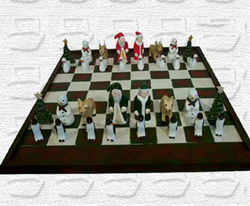 Christmas Chess Set Thumbnail